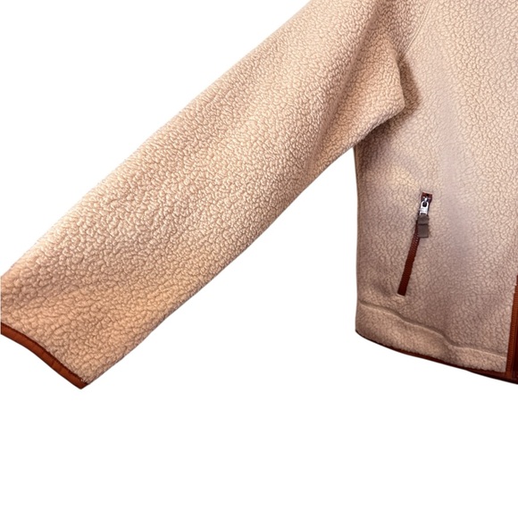 Patagonia Men’s Retro Pile Cream Fleece Full Zip Sz M - Picture 5 of 12
